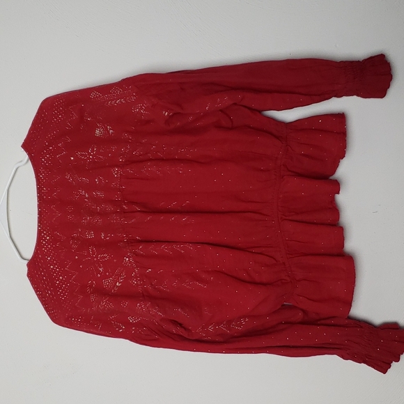 Free People Red Counting Stars Size S - Picture 10 of 12